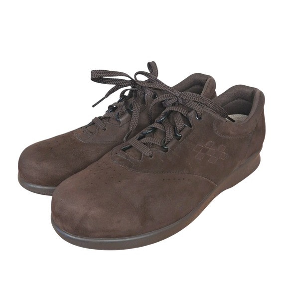 SAS Shoes - SAS‎ FREE TIME Womens Size 10 M Chocolate Brown Soft Suede Casual Comfort Shoes